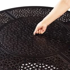 Oakland Living 5pc Deep Seating Swivel Rocking Aluminum Outdoor Outdoor Patio Fire Pit Dining Set Copper -Outdoor Comfort Deals Store GUEST 9303853c dbb1 4cd4 878d 115d462ed9ab 1