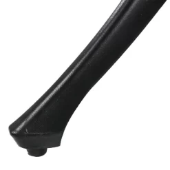 Sunnydaze Decor Sunnydaze Square Cast Aluminum Outdoor Patio Dining Table With Umbrella Hole, Black -Outdoor Comfort Deals Store GUEST 9305fc66 5b7c 44f0 893a d2b3ef10b0ba