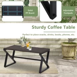 Costway 4PCS Patio Rattan Wicker Rocking Chairs Loveseat Table Rocker Set Cushions Porch 14 Costway 4PCS Patio Rattan Wicker Rocking Chairs Loveseat Table Rocker Set Cushions Porch -Outdoor Comfort Deals Store GUEST 943f82a3 5f96 4fd1 911a da8147d47723