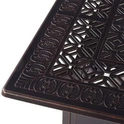 Oakland Living 5pc Deep Seating Swivel Aluminum Outdoor Patio Fire Pit Dining Set With Fire Table With Diamond Pattern Copper -Outdoor Comfort Deals Store GUEST 966e3ac9 ed65 48cd a009 65624397a57d 1