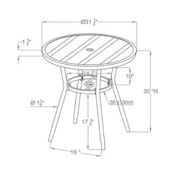 3pc Arna Patio Set With 32" Round Dining Table - MiBasics 16 3pc Arna Patio Set With 32" Round Dining Table - MiBasics -Outdoor Comfort Deals Store GUEST 9736ad68 821f 4a64 8032 e4ccea3a6614