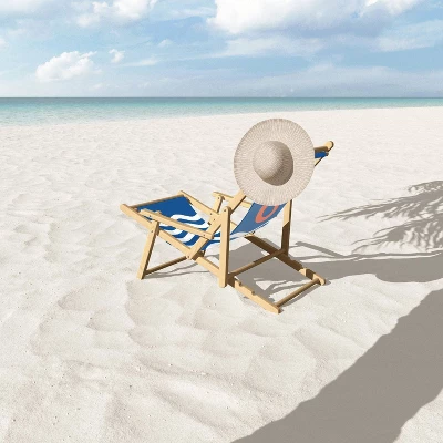 The Old Art Studio Nautical Seascape Sling Chair - Deny Designs 2 The Old Art Studio Nautical Seascape Sling Chair - Deny Designs - Image 2