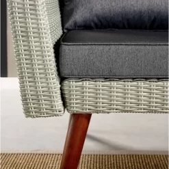 All-Weather Wicker Albany Outdoor Corner Sectional Sofa Gray - Alaterre Furniture -Outdoor Comfort Deals Store GUEST 99797576 e578 48e8 8820 9295249168f9