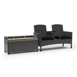 2pc Maksville Aluminum Patio Loveseat & Storage Bench - MiBasics 24 2pc Maksville Aluminum Patio Loveseat & Storage Bench - MiBasics -Outdoor Comfort Deals Store GUEST 99a5bd5b c817 4f77 b049 4674d1d532e3