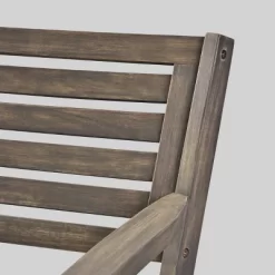 Della-Hermosa 7pc Acacia Wood Dining Set - Gray - Christopher Knight Home -Outdoor Comfort Deals Store GUEST 9b007c99 b641 4174 be00 7c7688d5b2fc