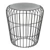 Metal Patio Accent Table - Olivia & May