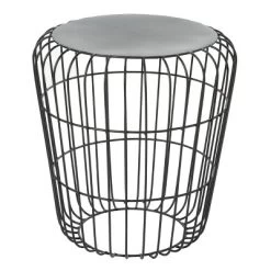 Metal Patio Accent Table - Olivia & May
