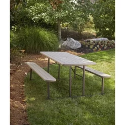6' Intellifit Folding Blow Mold Rectangle Picnic Table - Room & Joy -Outdoor Comfort Deals Store GUEST 9e09e21e 6ec0 45eb 9550 c06301d7dc40