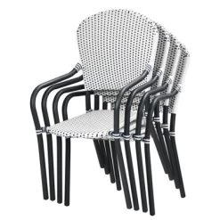 Tangkula 5PCS Rattan Patio Dining Set All Weather Square Folding Table & 4 Stackable Chairs Set W/Tempered Glass Tabletop 14 Tangkula 5PCS Rattan Patio Dining Set All Weather Square Folding Table & 4 Stackable Chairs Set W/Tempered Glass Tabletop -Outdoor Comfort Deals Store GUEST a00833d5 fa1a 4bc9 bd0b 949ddec2abbc