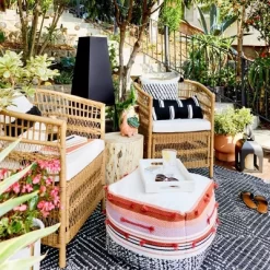 Mulberry 3pc Patio Chat Set - Natural - Threshold™ -Outdoor Comfort Deals Store GUEST a2e21cfb 9a8a 4a42 ade9 0f769912e1b7