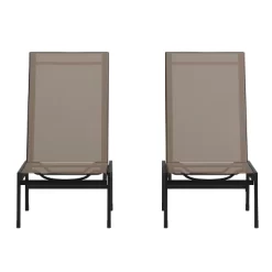 Emma And Oliver Set Of 2 Textilene Adjustable 5 Position Patio Chaise Lounge And Metal Frame 23 Emma And Oliver Set Of 2 Textilene Adjustable 5 Position Patio Chaise Lounge And Metal Frame -Outdoor Comfort Deals Store GUEST a3fdb878 6b7b 4ae2 9941 838983d32e4e