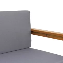 Magnolia Patio Acacia Wood 3 Seater Sofa - Teak/Dark Gray - Christopher Knight Home -Outdoor Comfort Deals Store GUEST a5b00576 1d8a 4431 8c2e 38c33ef774ee