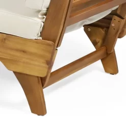 Serene Outdoor Acacia Wood Expandable Daybed With Cushions - Teak/Beige/Khaki - Christopher Knight Home -Outdoor Comfort Deals Store GUEST a77eefc8 c046 443a 93c1 0b6c4dc0a67c