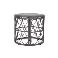 Bruce Outdoor Round Wicker Side Table Gray - Christopher Knight Home -Outdoor Comfort Deals Store GUEST a8716f6c 10e2 49dd 954b ba7939b1c8c8