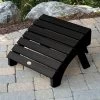 Folding Adirondack Patio Ottoman - Highwood