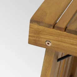 Ariana 3pc Acacia Wood Chaise Lounge Set - Teak/Cream - Christopher Knight Home -Outdoor Comfort Deals Store GUEST abafa09a b980 417f 9459 73a33e926b80