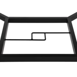 5pc Outdoor Bar Set With Cushions & Square Metal Table With Umbrella Hole - Captiva Designs -Outdoor Comfort Deals Store GUEST acdd5579 4712 47ea be26 fd6121b8f8ec