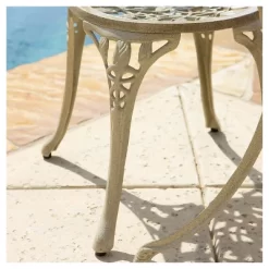 Nassau 3pc Cast Aluminum Patio Bistro Set - Sand - Christopher Knight Home 7 Nassau 3pc Cast Aluminum Patio Bistro Set - Sand - Christopher Knight Home -Outdoor Comfort Deals Store GUEST ae588a0f 725f 49e4 97b7 eb5e29e29eb7