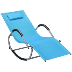 Outsunny Rocking Chair, Zero Gravity Patio Chaise Sun Lounger, Outdoor Rocker, Glider Lounge Chair, UV Water Resistant With Pillow, For Lawn, Garden Or Pool -Outdoor Comfort Deals Store GUEST b11fbac8 8f2c 4132 ba36 9dfdb0f317b6