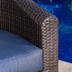 Darius 4pk Wicker Swivel Club Chairs - Brown/Navy Blue - Christopher Knight Home 7 Darius 4pk Wicker Swivel Club Chairs - Brown/Navy Blue - Christopher Knight Home -Outdoor Comfort Deals Store GUEST b2810ae1 8442 451b a352 a2a3fd43d58c