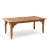 Caterina Teak Patio Coffee Table - Cambridge Casual