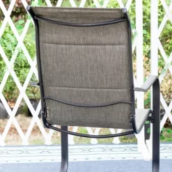 5pc Patio Set With Steel Table With 2" Umbrella Hole & Padded Sling C-Spring Arm Chairs - Captiva Designs 22 5pc Patio Set With Steel Table With 2" Umbrella Hole & Padded Sling C-Spring Arm Chairs - Captiva Designs -Outdoor Comfort Deals Store GUEST b2dea17a cef6 4eae 9ec7 7f70b4c1caa1
