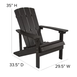 Flash Furniture 3 Piece Charlestown Poly Resin Wood Adirondack Chair Set With Fire Pit - Star And Moon Fire Pit With Mesh Cover -Outdoor Comfort Deals Store GUEST b2e274fc 78e4 469d a7c0 4dfa8e5c8e4c
