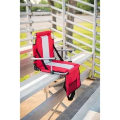 Stansport Folding Stadium Seat With Arms Red/Tan -Outdoor Comfort Deals Store GUEST b5c45a5e 32dd 4423 8adf 728e4424be52