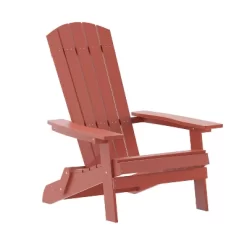 Flash Furniture Charlestown All-Weather Poly Resin Indoor/Outdoor Folding Adirondack Chair -Outdoor Comfort Deals Store GUEST b84323e6 07de 40d1 988f 23936d8972d4