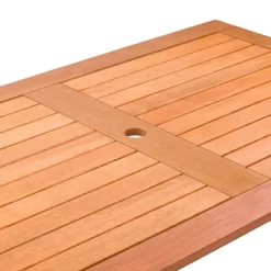 5pc Outdoor Dining Set - Natural - CorLiving -Outdoor Comfort Deals Store GUEST bacc947c 5fe6 4961 aa7a 0b504b63bd7d