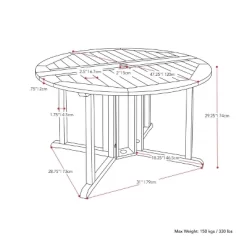 5pc Outdoor Folding Dining Set - Natural - CorLiving 19 5pc Outdoor Folding Dining Set - Natural - CorLiving -Outdoor Comfort Deals Store GUEST bae40a03 c40b 486f 9389 f504e1e1c074