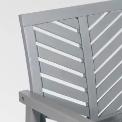 Slatted Chevron Acacia Wood Patio Rocking Chair - Saracina Home -Outdoor Comfort Deals Store GUEST bf33d1bb 84ab 41ba 8ee9 50122149e9f3