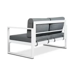 Baltic Patio Loveseat White - Real Flame -Outdoor Comfort Deals Store GUEST c08f74e0 1609 4a42 96d1 3b6018ce7aec