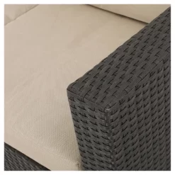 Puerta 6pc All-Weather Wicker Patio V Shaped Chat Set - Dark Brown - Christopher Knight Home -Outdoor Comfort Deals Store GUEST c0bd9558 5d21 4d78 84ac 3125486db2b5