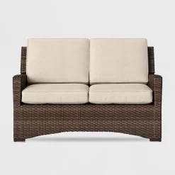 Halsted Wicker Patio Loveseat - Threshold™ -Outdoor Comfort Deals Store GUEST c10eda52 f2ba 4abd b5cc 50b37118c7ba