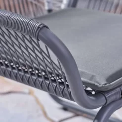 Milan 2pk Steel Club Chairs - Gray/White - Christopher Knight Home -Outdoor Comfort Deals Store GUEST c1a39142 eaf1 40d3 873f a6771e6de79a