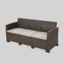 St. Paul Wicker Outdoor Patio Sofa - Christopher Knight Home 8 St. Paul Wicker Outdoor Patio Sofa - Christopher Knight Home -Outdoor Comfort Deals Store GUEST c47d1c15 620c 4f0d 81f8 1eddc4fde0ca