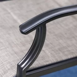 7pc Patio Dining Set With Rectangle Table With 2.6" Umbrella Hole & Sling Arm Chairs - Captiva Designs -Outdoor Comfort Deals Store GUEST c4ebaffc af3e 4a90 9ceb 460ba2d24e33