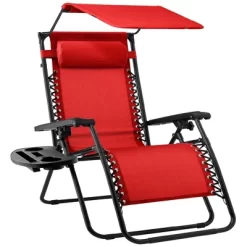 Best Choice Products Folding Zero Gravity Recliner Patio Lounge Chair W/ Canopy Shade, Headrest, Tray -Outdoor Comfort Deals Store GUEST c4f9cd97 e694 494e 8551 65f9603dcdf5