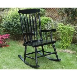Outdoor Poplar Wood Rocking Chair - Captiva Designs -Outdoor Comfort Deals Store GUEST ca863494 e22b 43b2 b0dd 15429cf6d9f3