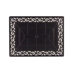 5pc Set With 48" Rectangle Outdoor Aluminum Fire Table & Four Swivel Rocking Chairs & Wind Blocker - Oakland Living -Outdoor Comfort Deals Store GUEST cac94f19 fa65 4a5e 99df 0a999e8e55e0 1