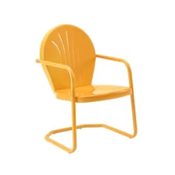 Griffith Metal Chair Tangerine - Crosley -Outdoor Comfort Deals Store GUEST cb010019 72ac 4333 a767 48523a196a7c