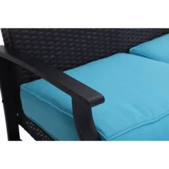 Rattan Wicker Patio Loveseat - Captiva Designs -Outdoor Comfort Deals Store GUEST cb6f4f2e 0692 4d7f 9056 215324d5f965