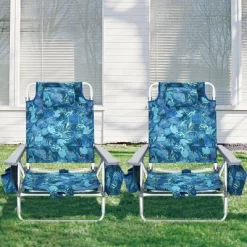 Costway 4PCS Folding Backpack Beach Chair Reclining Camping Chair W/ Storage Bag -Outdoor Comfort Deals Store GUEST cc8a1fea 9cf4 43df b7fa 38b653c8a664