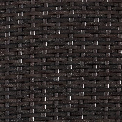 Palm Harbor Outdoor Steel Center Chair Sand/Brown - Crosley 4 Palm Harbor Outdoor Steel Center Chair Sand/Brown - Crosley - Image 4