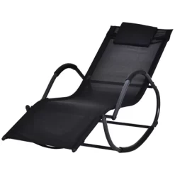 Outsunny Rocking Chair, Zero Gravity Patio Chaise Sun Lounger, Outdoor Rocker, Glider Lounge Chair, UV Water Resistant With Pillow, For Lawn, Garden Or Pool -Outdoor Comfort Deals Store GUEST d0deb69c f92c 4f42 ad02 217f7e8547d0