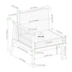 Saracina Home 4pc Modern Boho Eucalyptus Spindle Outdoor Sectional Set 17 Saracina Home 4pc Modern Boho Eucalyptus Spindle Outdoor Sectional Set -Outdoor Comfort Deals Store GUEST d25a15f4 447f 4f84 84bf 6ce06bfe8c1a
