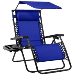 Best Choice Products Folding Zero Gravity Recliner Patio Lounge Chair W/ Canopy Shade, Headrest, Tray -Outdoor Comfort Deals Store GUEST d2e1ad1a 75d5 439d 9f5b 08a8cc560278
