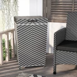 2pc Maksville Aluminum Patio Loveseat & Trash Can - MiBasics -Outdoor Comfort Deals Store GUEST d3f36a05 15c0 441f 8a30 8d8ef72d30e3