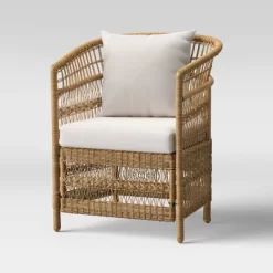 Mulberry 3pc Patio Chat Set - Natural - Threshold™ -Outdoor Comfort Deals Store GUEST d697f25a 633a 4696 a0ba 02dbdd03ac0d